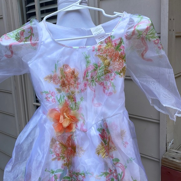 😍Disney Belle Beauty & The Beast Floral Celebration Dress Up Costume siz… - Picture 7 of 13